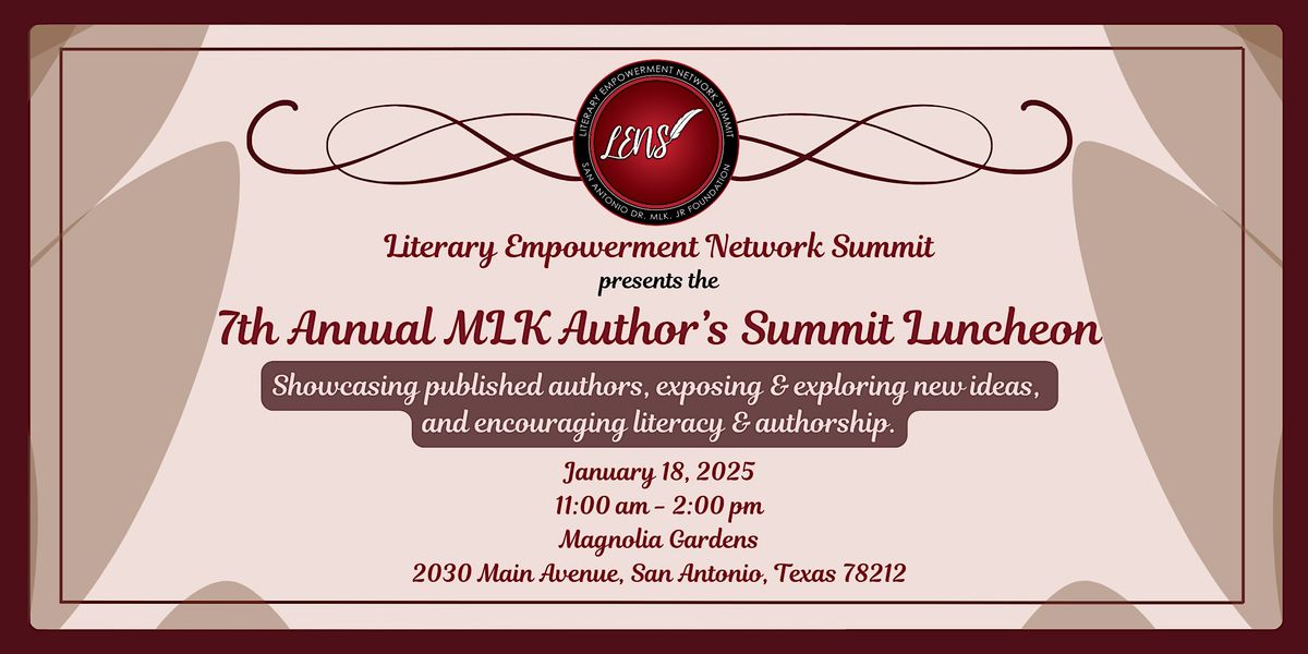 7th Annual MLK Author's Summit Lucheon