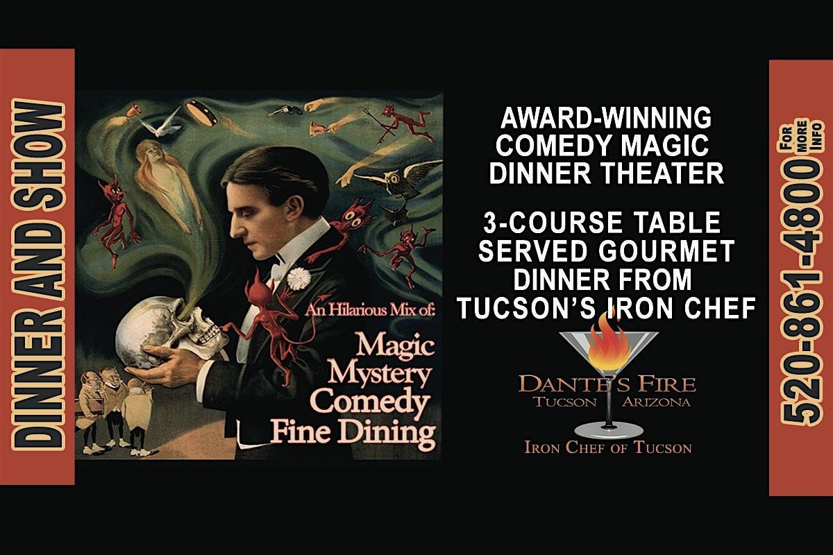 Mother's Day Mystery & Magic Dinner Theater -"M**der at the Magic Show"