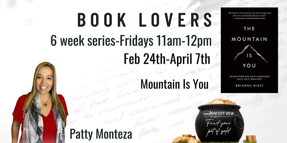 Book lovers- The Mountain is You
