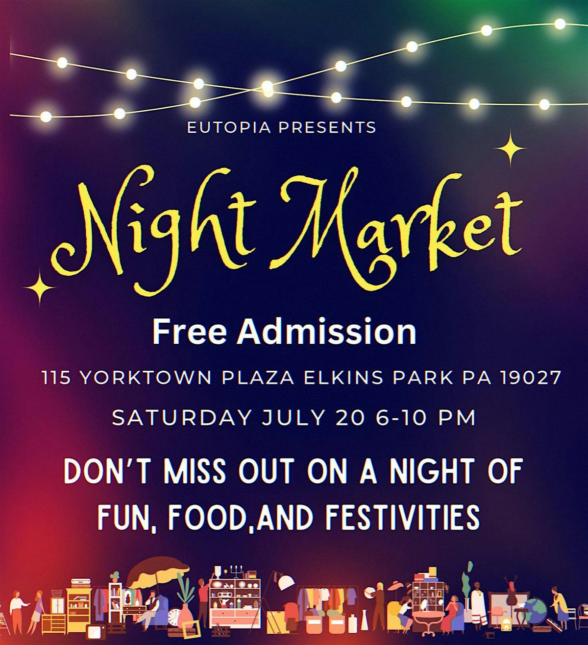 Eutopia's Vending Night Market