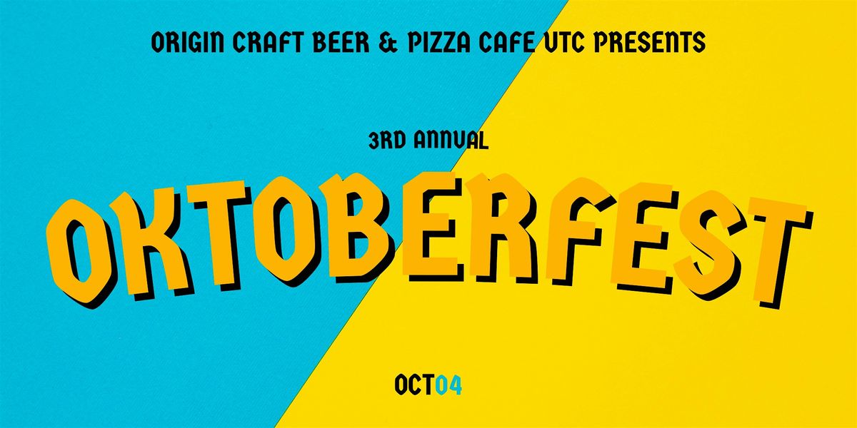 3rd Annual Oktoberfest