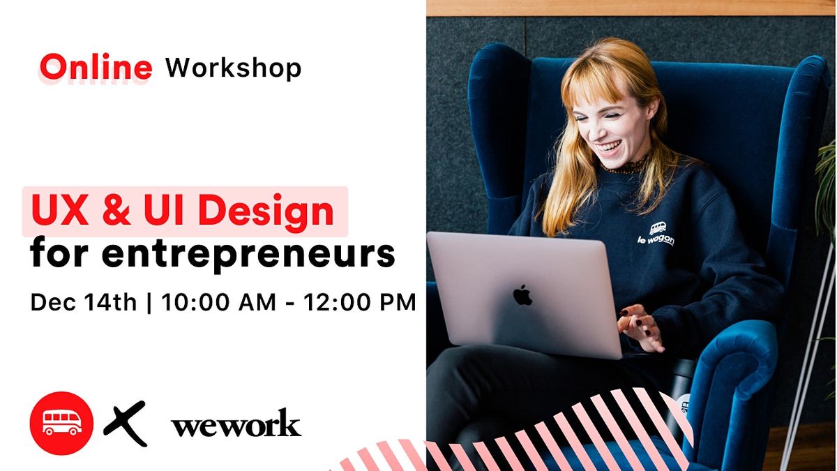 Online Workshop: UX & UI Design for Entrepreneurs