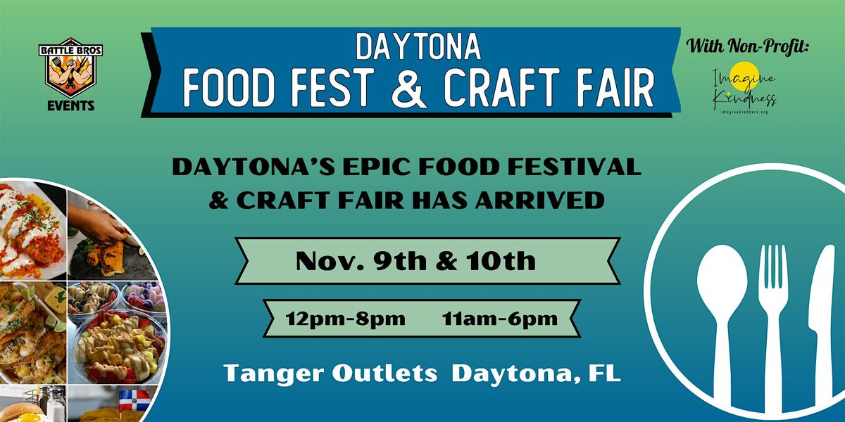 Daytona Food Fest and Craft Fair 2024