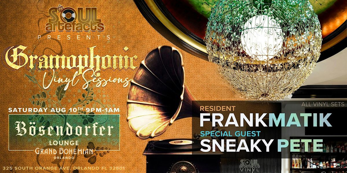 Gramophonic Vinyl Sessions at Bosendorfer Lounge