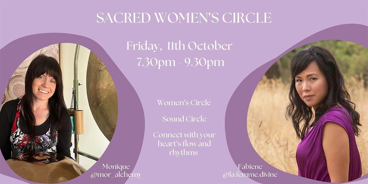 Sacred Women's Circle - Friday 11th October