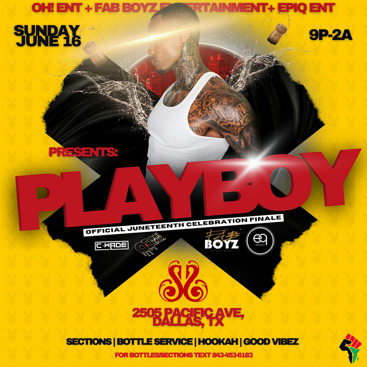 PlayBoy Party Juneteenth Finale !