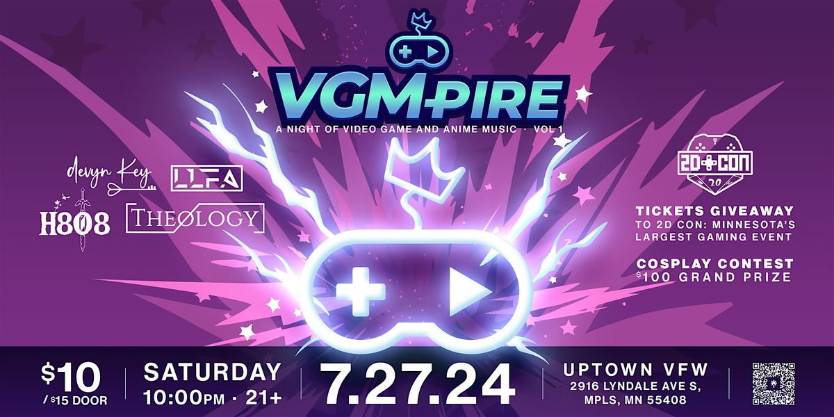 VGMpire :: A Night of Video Game & Anime Music Vol. 1