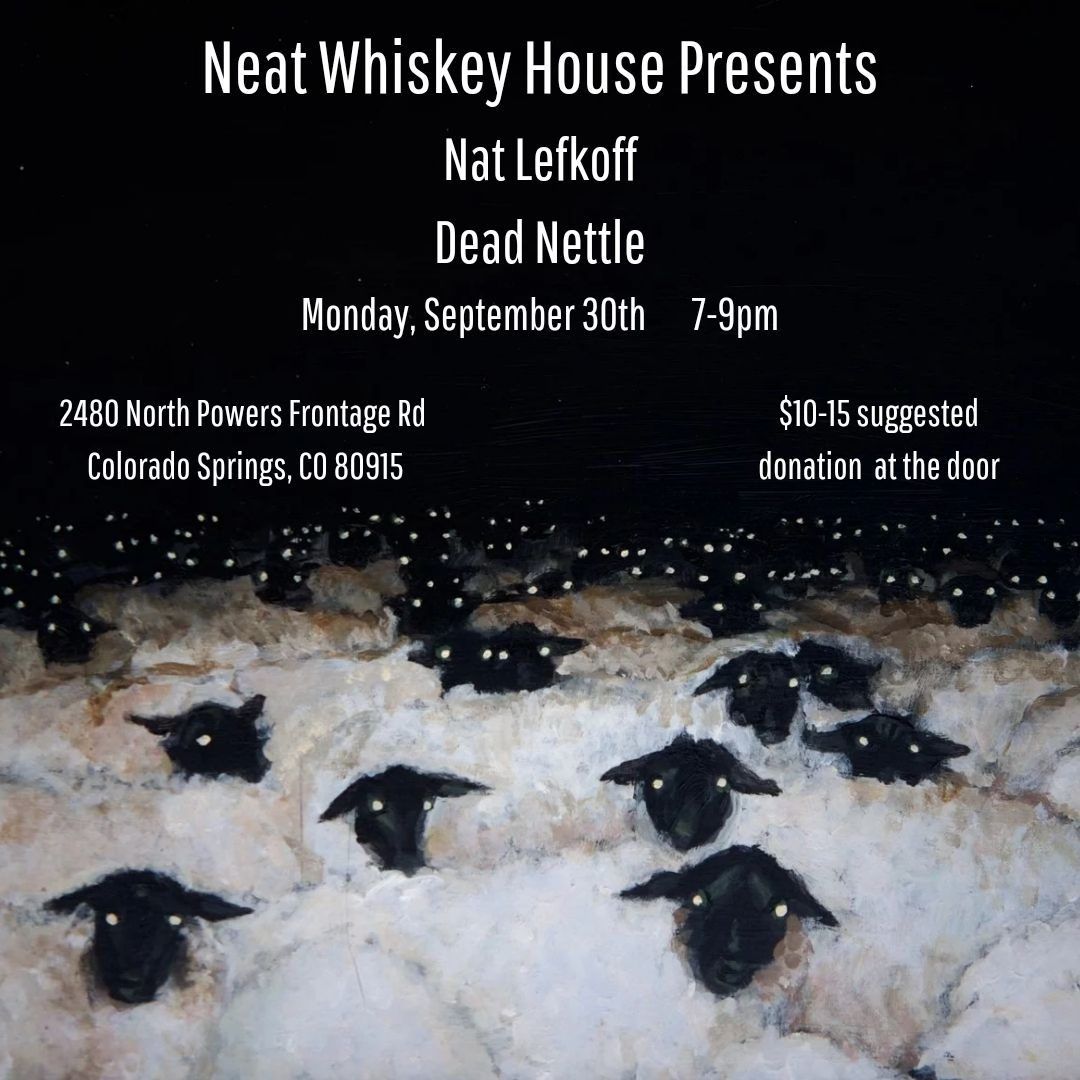 Nat Lefkoff \/\/ Dead Nerttle at NEAT Whiskey House