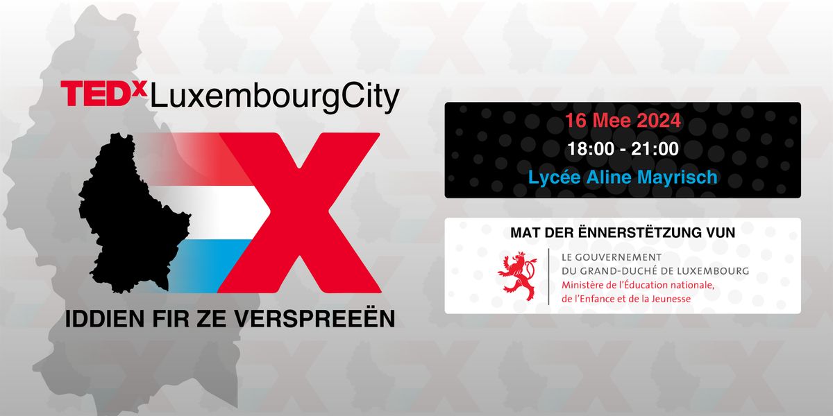 TEDxLuxembourgCity op L\u00ebtzebuergesch