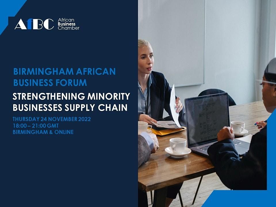 Birmingham African Business Forum - Strengthening Minority Supply Chain