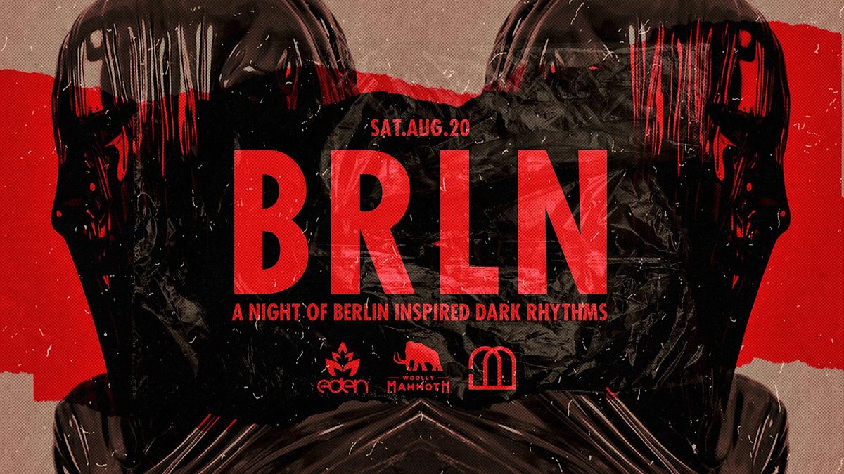 BRLN - A Night Of Berlin Inspired Rhythms, Woolly Mammoth Mane Stage ...