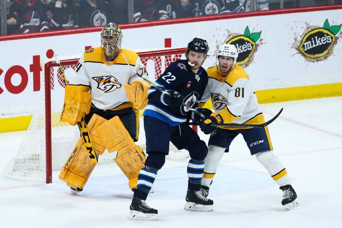 Nashville Predators at Winnipeg Jets at Canada Life Centre