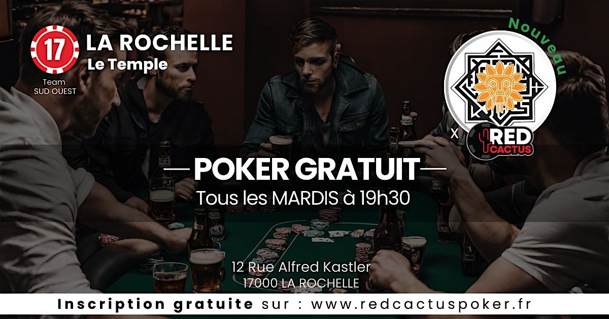 Soir\u00e9e RedCactus Poker X Le Temple \u00e0 LA ROCHELLE (17)