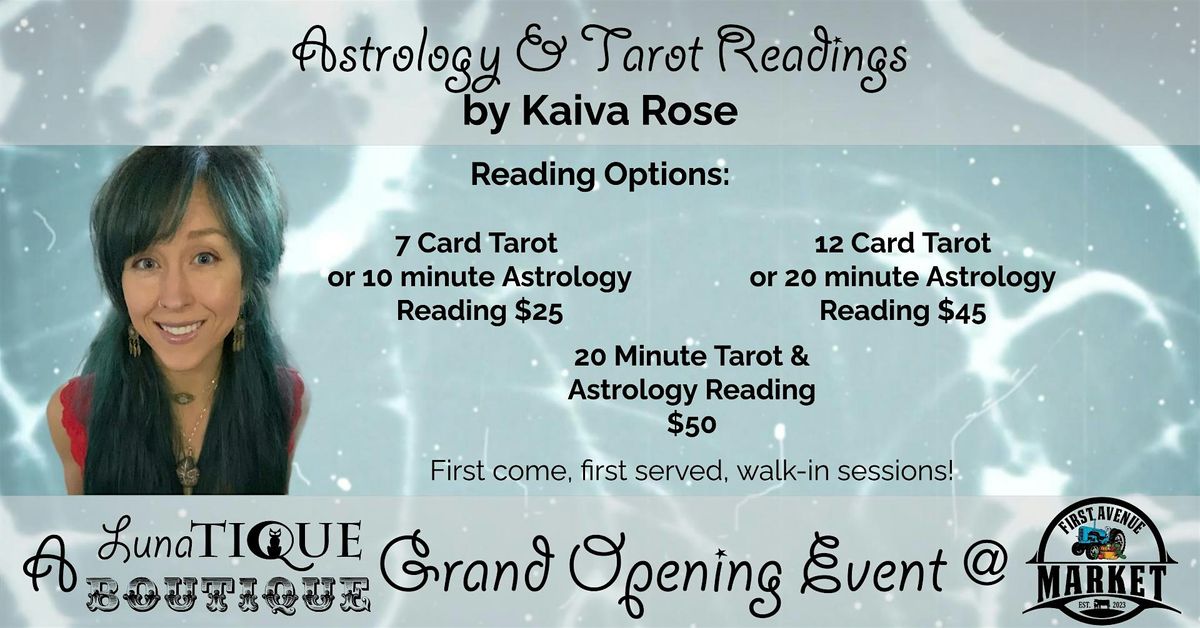 Personal Tarot & Astrology Readings by Kaiva Rose