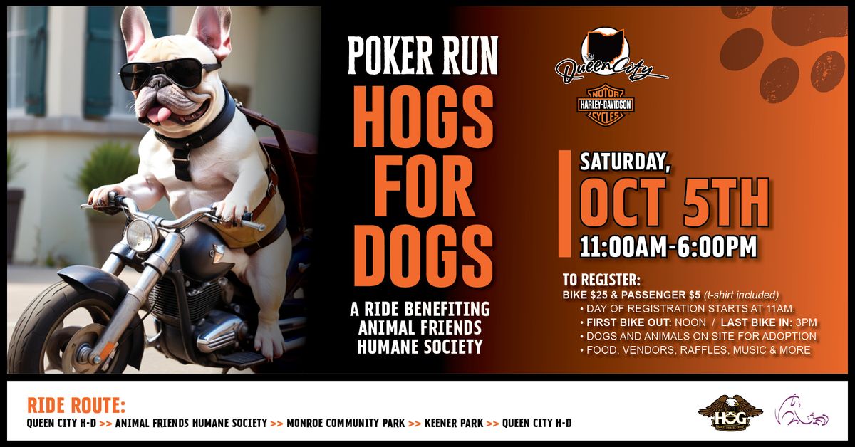 Hogs for Dogs Ride