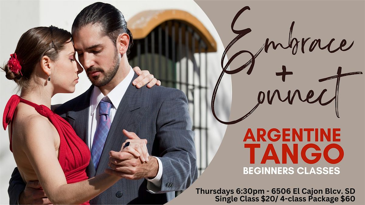 Argentine Tango, Beginner Classes