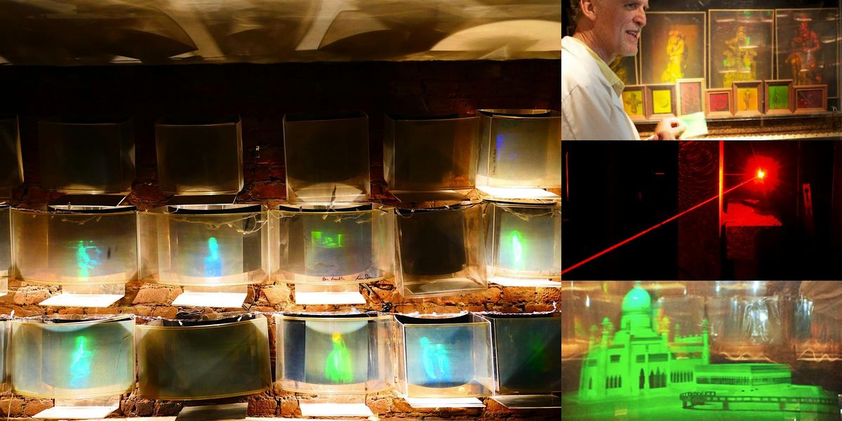 Inside Holographic Studios: Holography Gallery & Laser Laboratory