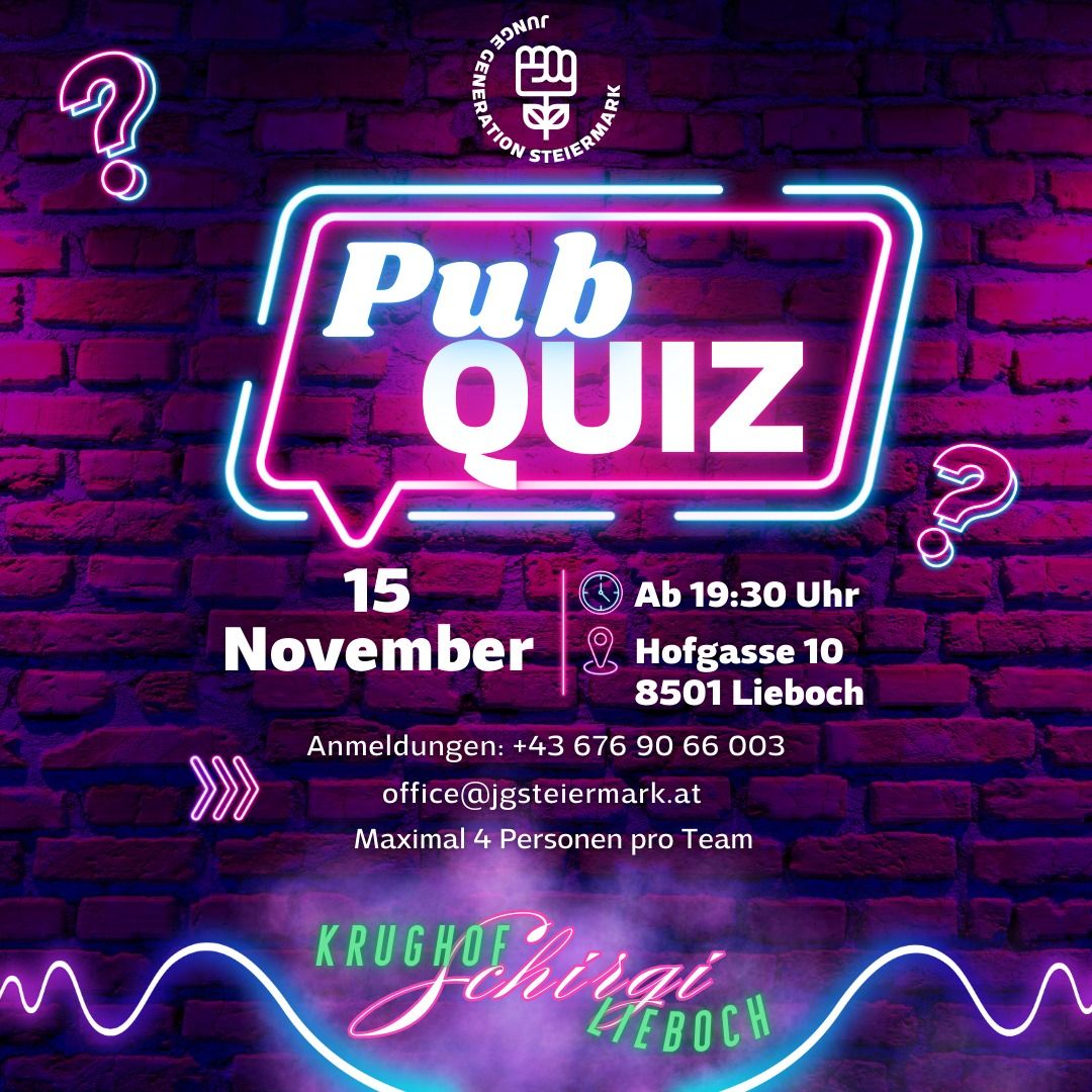 Pub-Quiz Lieboch