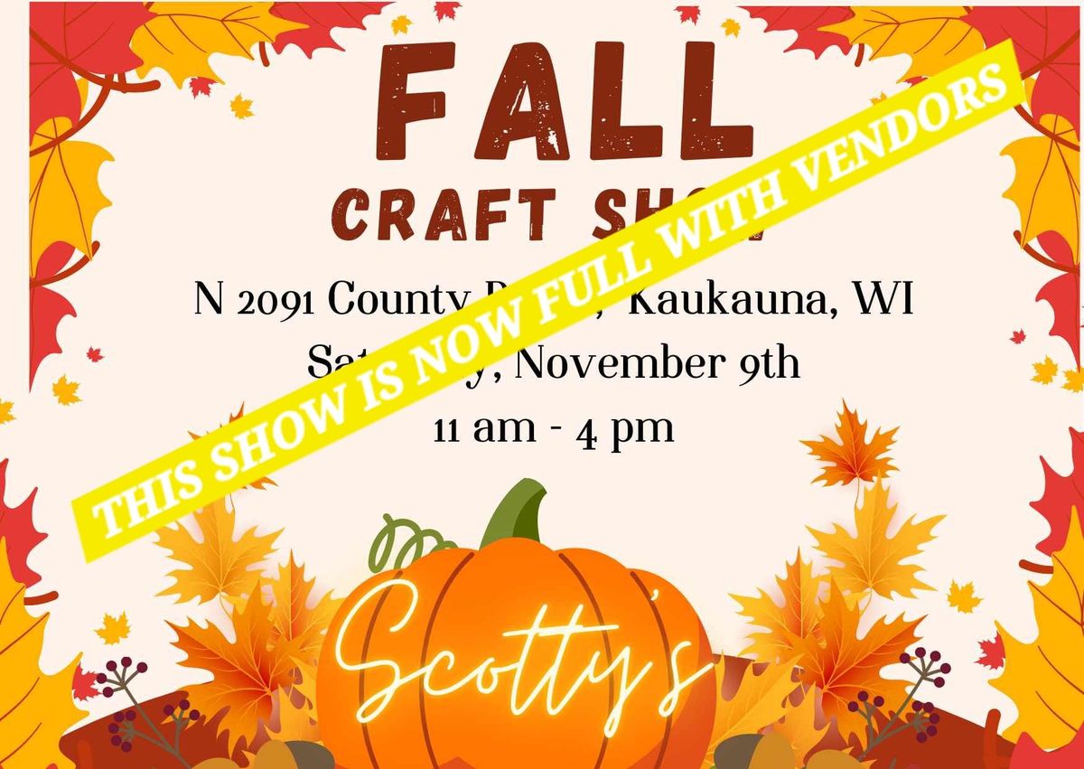 FALL CRAFT SHOW