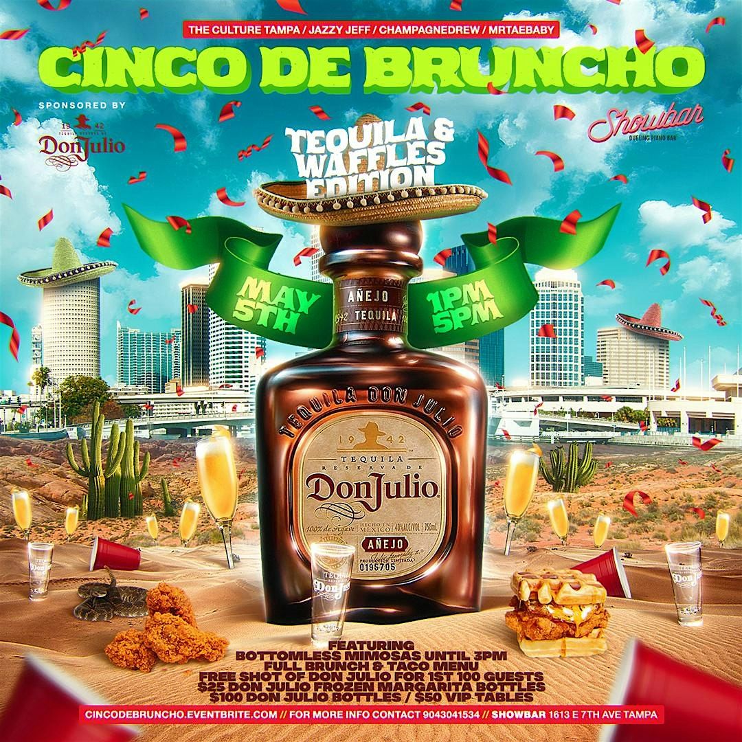 Cinco De Bruncho: Tequila & Waffles Edition