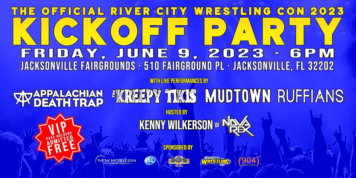 River City Wrestling Con 2023 Kickoff Party, Jacksonville Fairgrounds