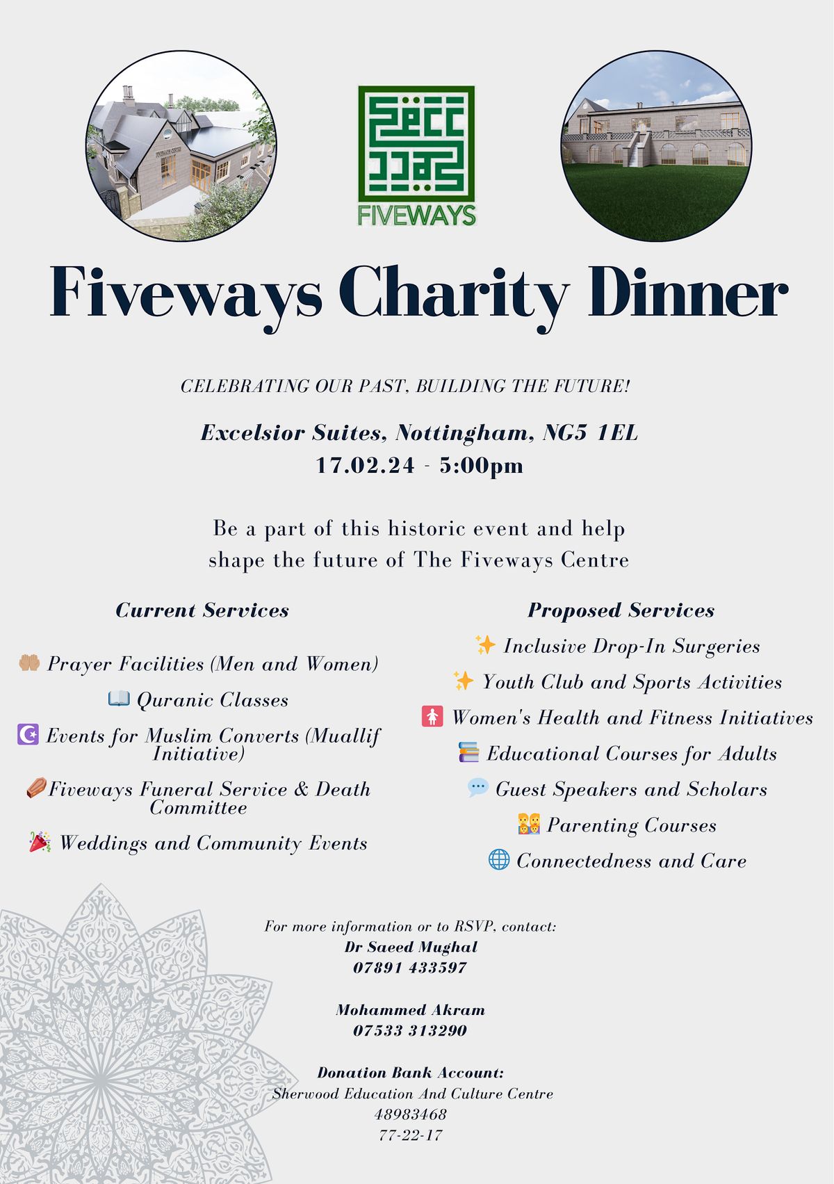 Fiveways Charity Dinner