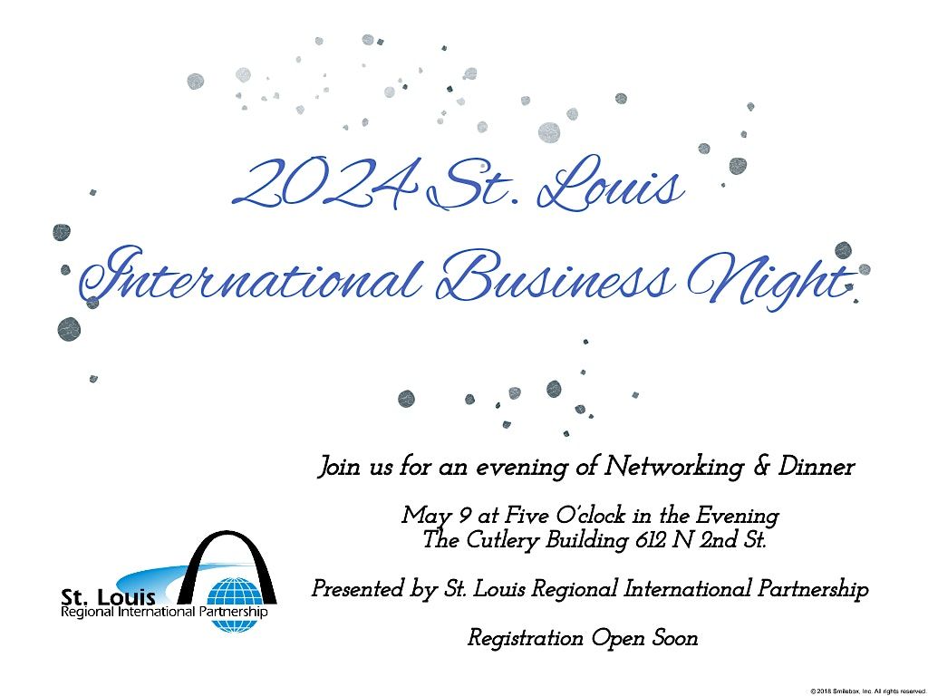 2024 Annual St. Louis International Business Night -- Dinner & Gala