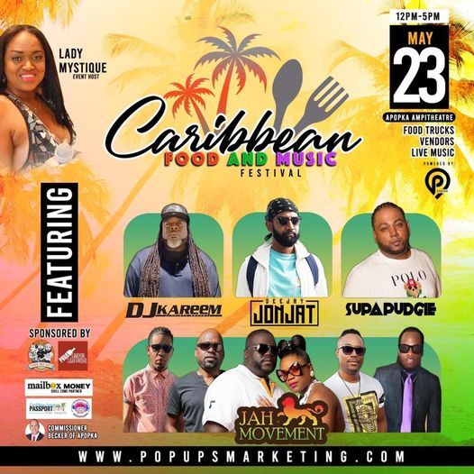 Caribbean Food and Music Festival, 3710 Jason Dwelley Pkwy, Apopka, FL