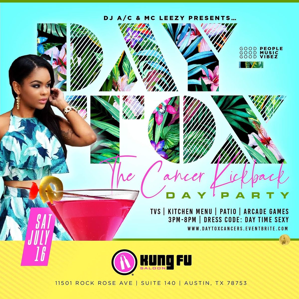 Day-Tox Day Party ~ Cancer Kickback
