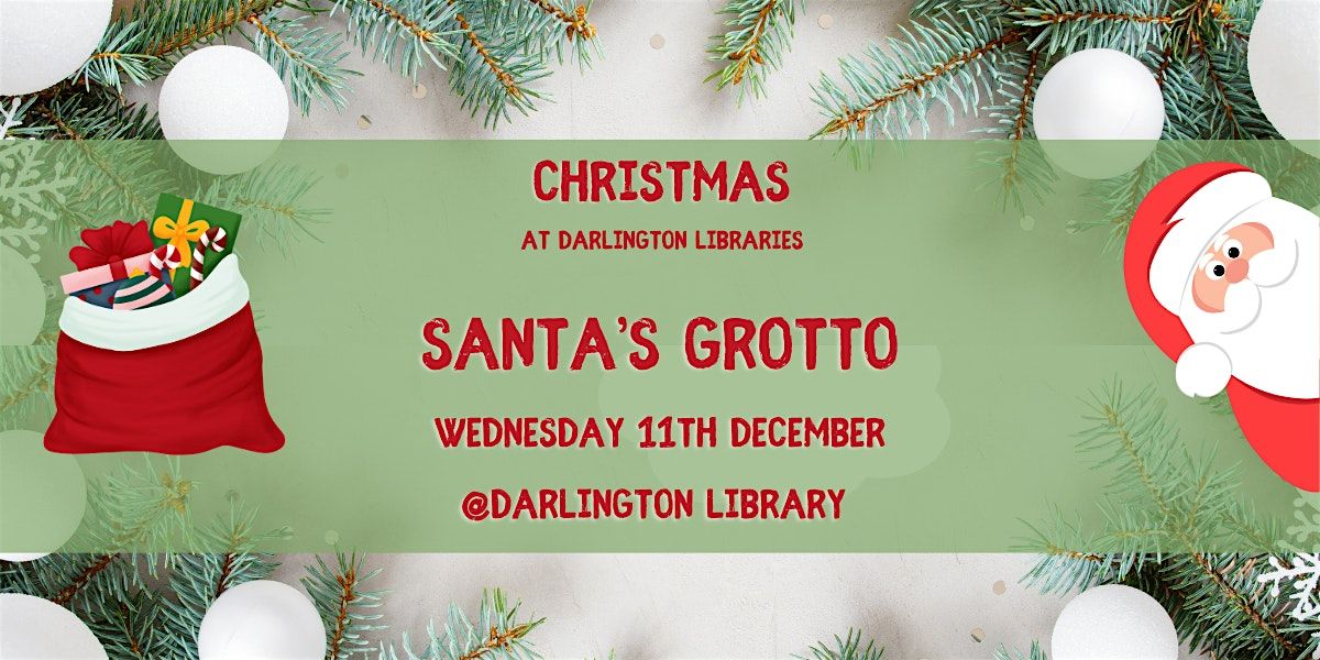 Santa's Grotto at Darlington Library