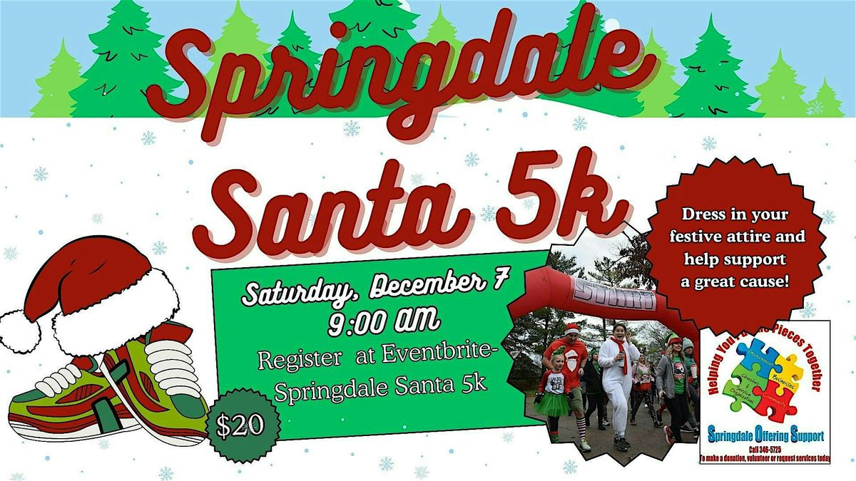 Springdale Santa 5k