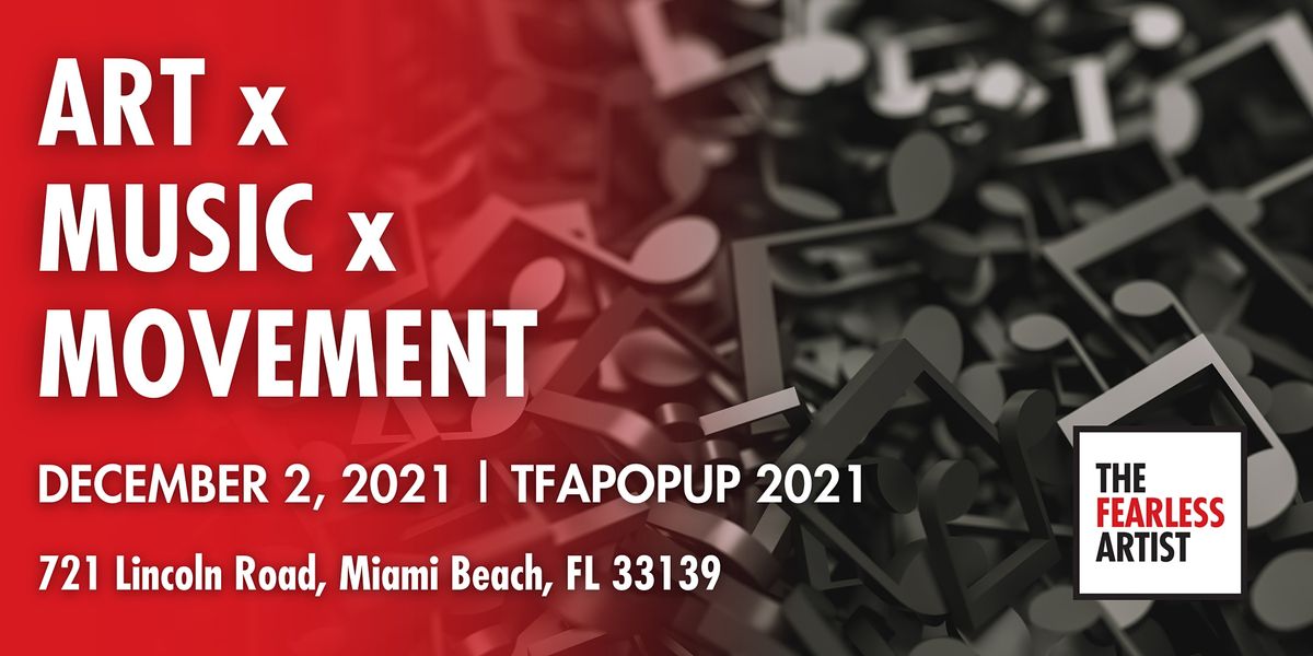TFAPOPUP 2021: Art x Music x Movement