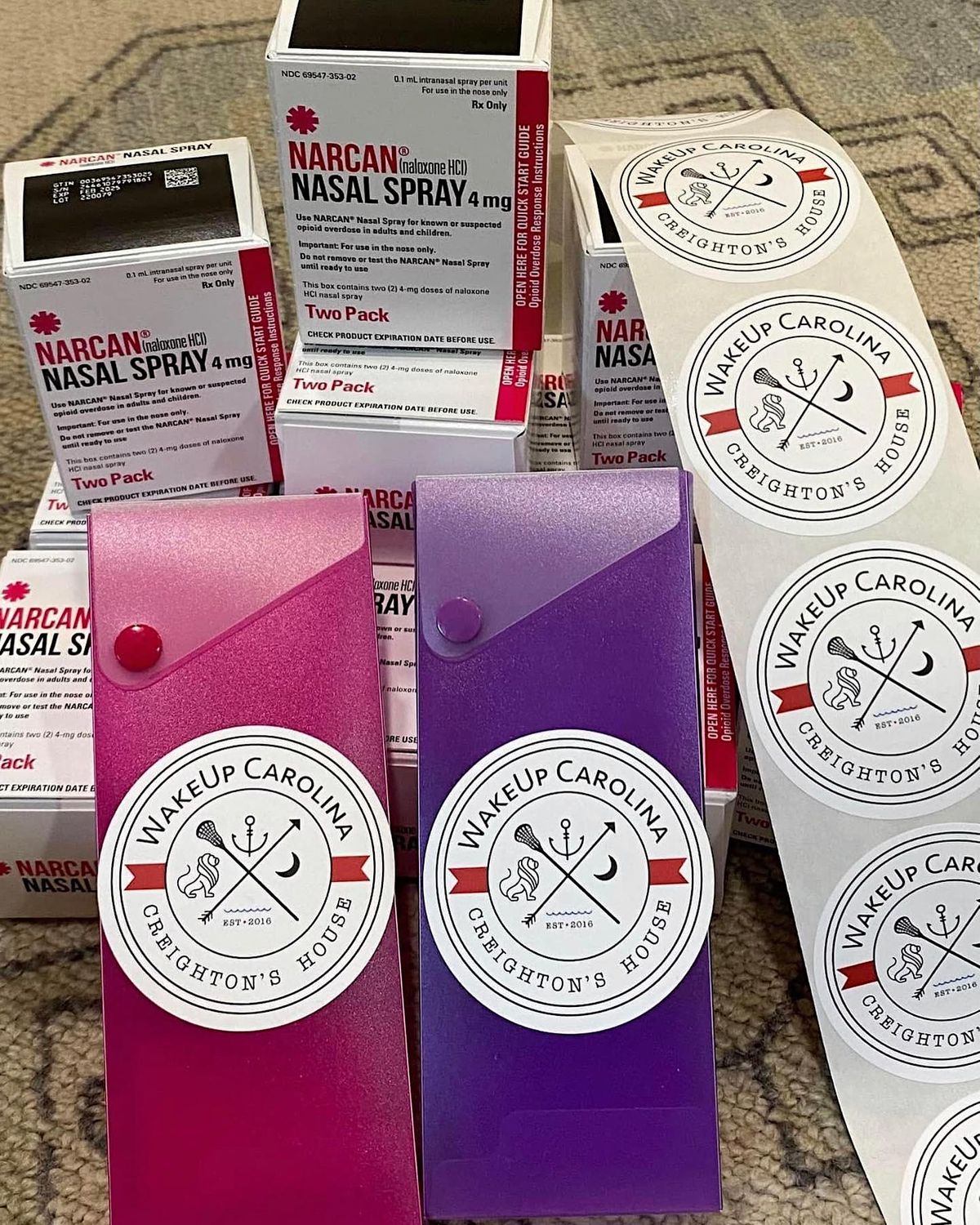 Monthly  WakeUp Carolina Narcan Training