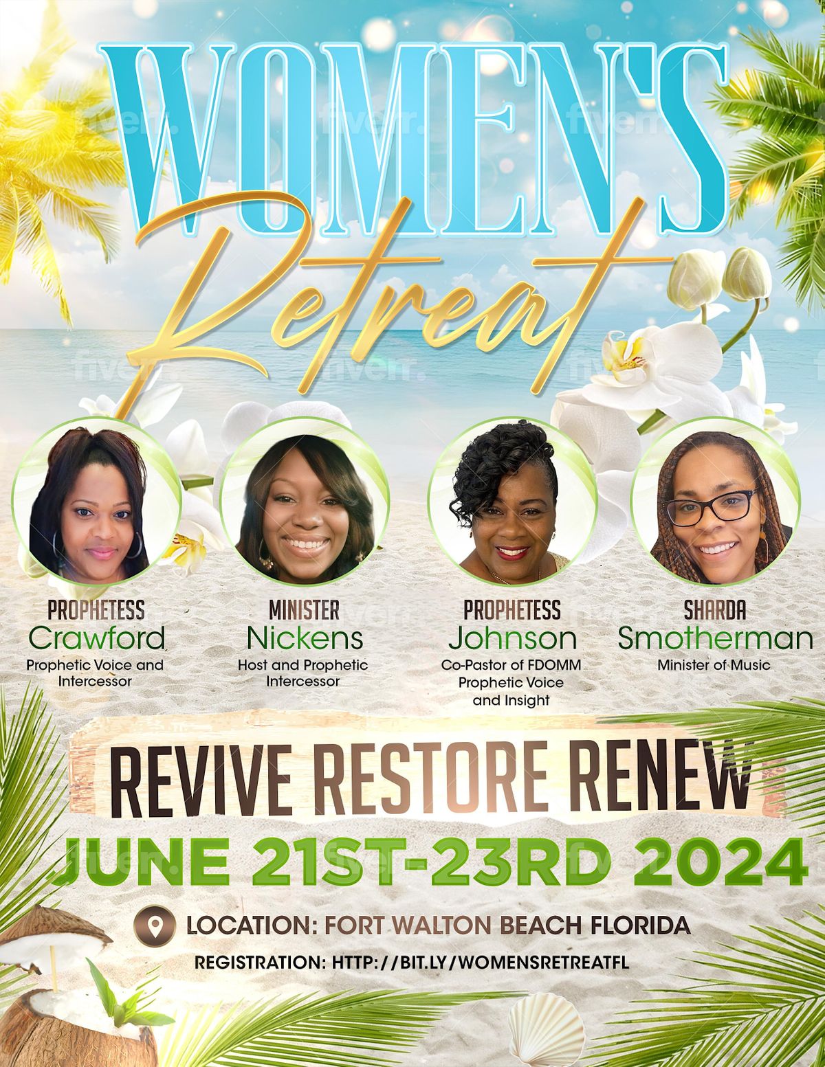 Women's Retreat- REVIVE RESTORE RENEW