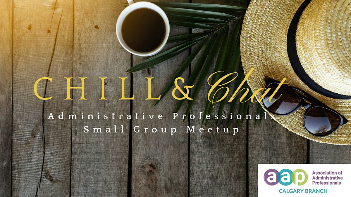 AAP Calgary Branch - September Chill & Chat