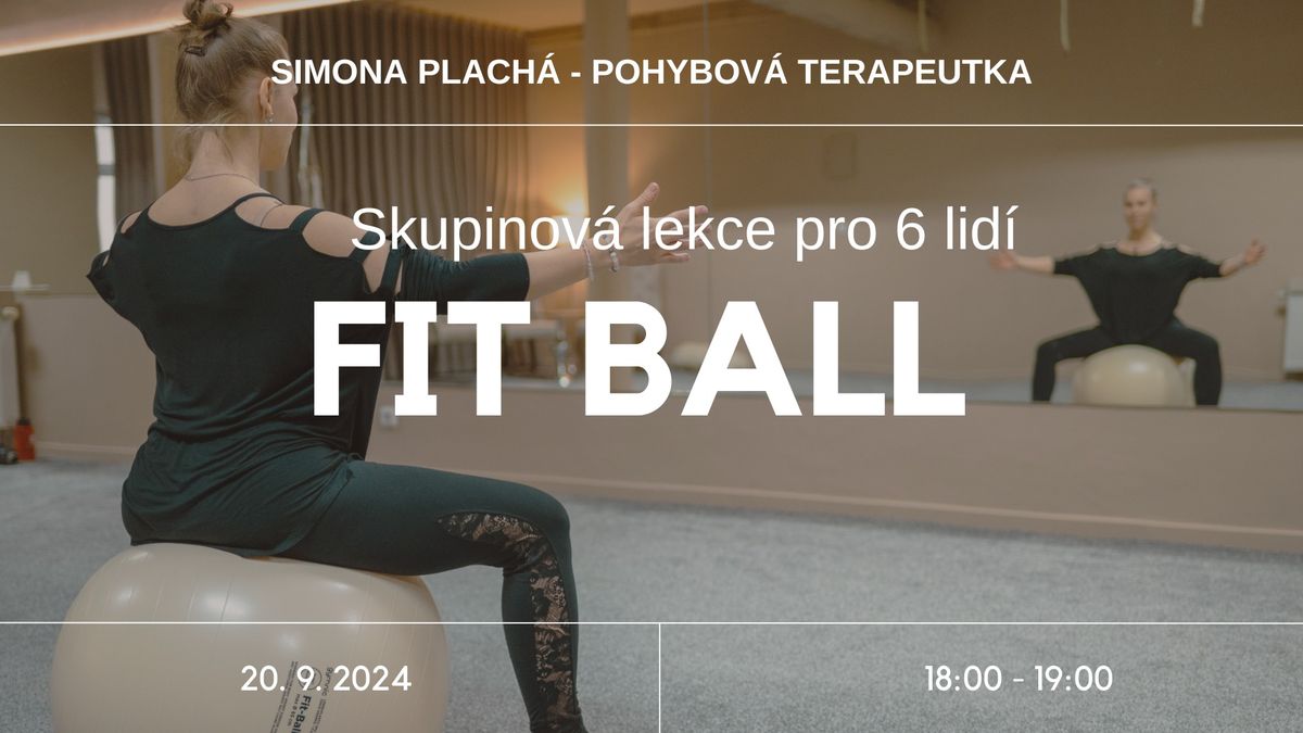 Skupinov\u00e1 lekce - FIT BALL