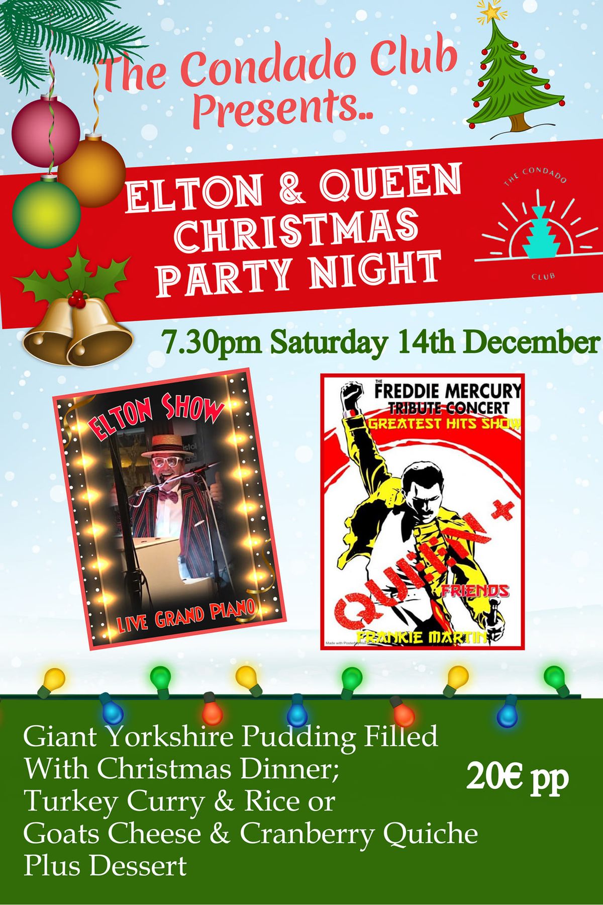 Elton & Queen Ultimate Christmas Party Night