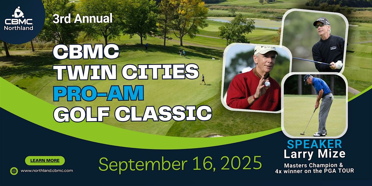 3rd Annual CBMC Twin Cities Pro-Am Golf Classic