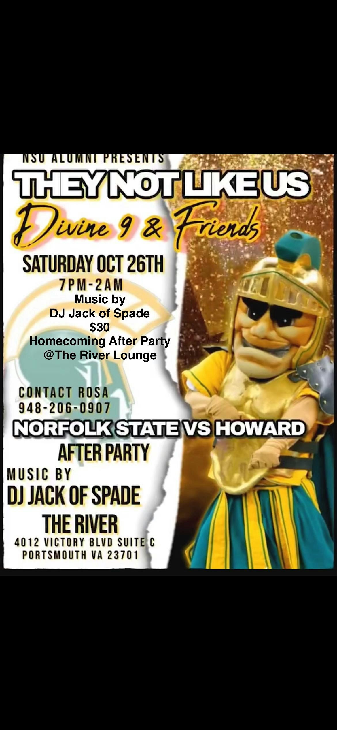 Divine 9 and Friends-NSU Homecoming After Party-Music by- DJ Jack of Spade