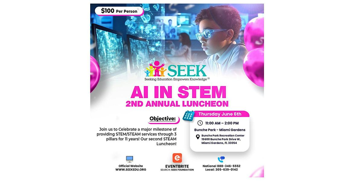 AI IN STEM 2ND ANNUAL LUNCHEON