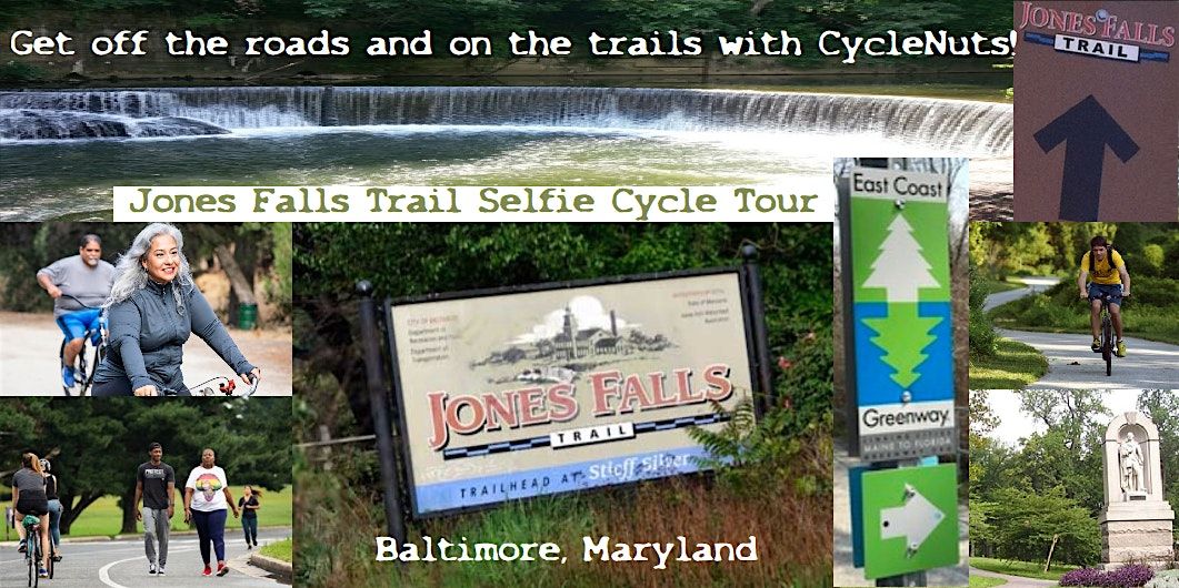 Jones Falls Trail Selfie Cycle Tour - Baltimore, Maryland