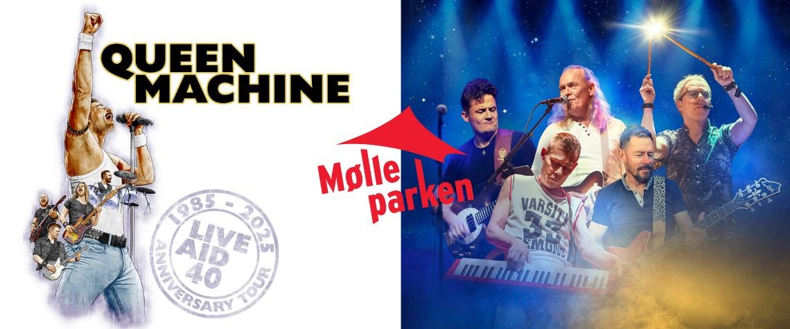 Rock i M\u00f8lleparken: Queen Machine og Bellami