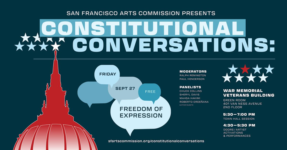 Constitutional Conversations: Freedom of Expression - September 27