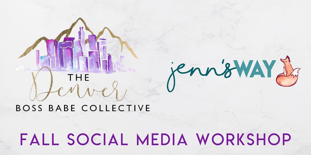 #DBBC Social Media Workshop with Jenn Way