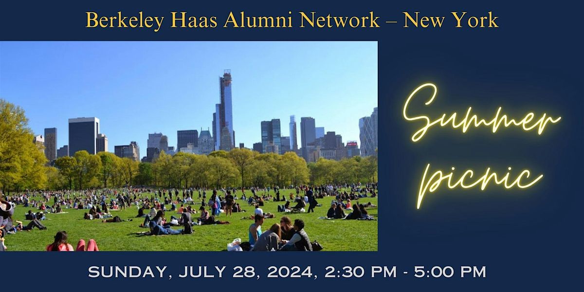 2024 Berkeley Haas Alumni Network (BHAN) Summer Picnic