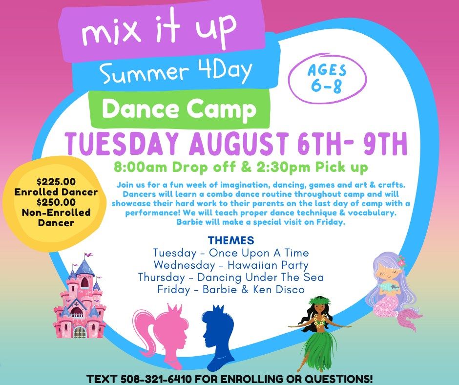 Mix It Up Summer Dance Camp 