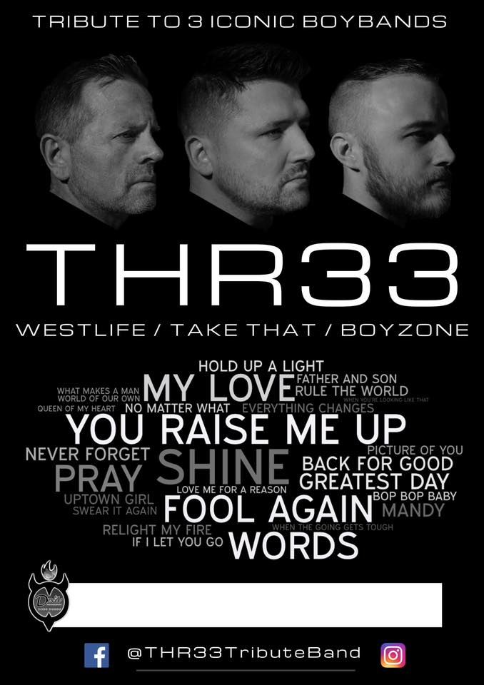 Thr33: A Tribute to Three Iconic Boybands @ The Monk