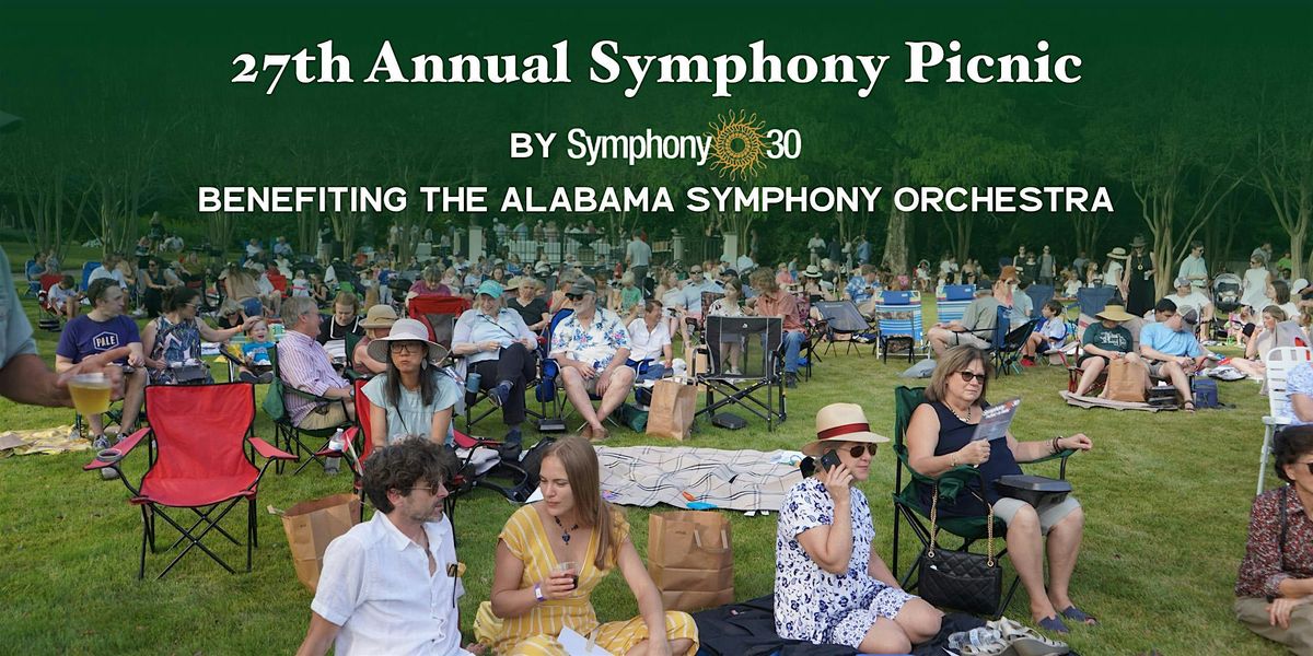 27th Annual Symphony Picnic by Symphony 30 Benefiting the ASO