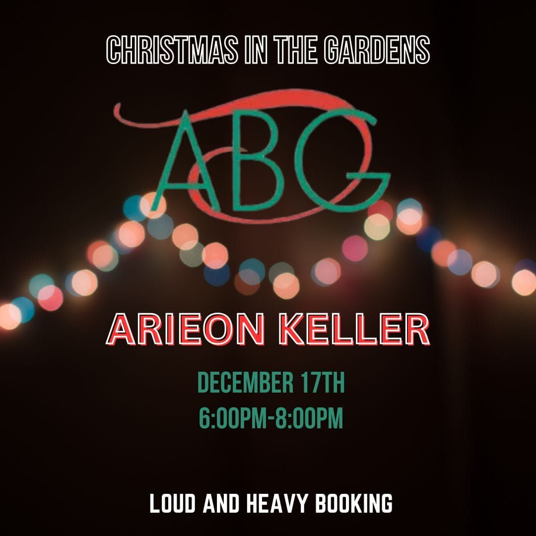 Christmas in the Gardens w\/ Arieon Keller @ The Botanical Gardens, Amarillo TX!