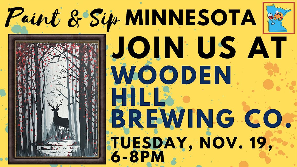 November 19 Paint & Sip at Wooden Hill Brewing Co.